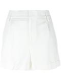 high-waisted shorts