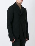raw edge blazer