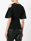 cold shoulder blouse 