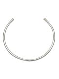 silver choker