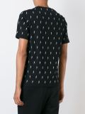embroidered lightning bolt T-shirt