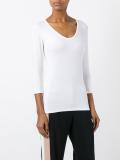 three-quarters sleeve T-shirt