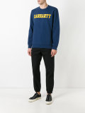 logo print sweatshirt 