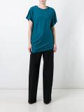 asymmetric hem T-shirt