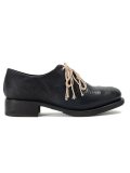 lizard skin lace-up shoes
