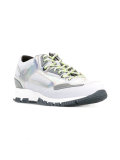 metallic patchwork running sneakers 