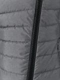 asymmetric zipper puffer jacket