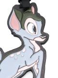 Bambi bag charm