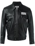 logo print jacket