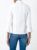 ruffled cuff shirt
