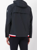 logo patch hooded jacket 