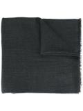raw edge scarf