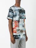 stylised print T-shirt