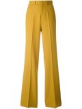 tailored straight trousers