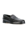 studded trim loafers