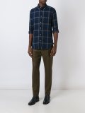 Japanese twill plaid shirt