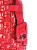 woven-effect tote bag