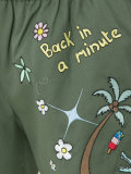 multi-patches shorts