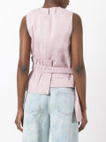 layered hem top