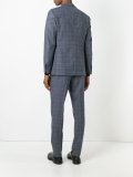 two-piece check suit