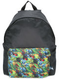 tropical print backpack