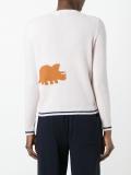 dinosaur intarsia jumper
