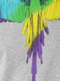 wings print T-shirt