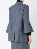 'Pin Stripe Long Jacket'外套