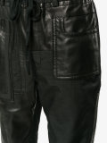 leather patch trousers