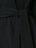 belted wide sleeve blazer