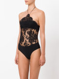 floral lace bodysuit