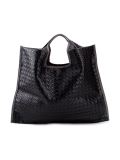 textured shoulder bag