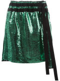 pleated sequin skirt 
