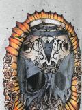 skull print sweatshirt 