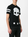 skull print T-shirt