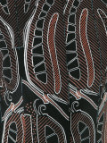 leaf print blouse