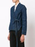 tie waist denim jacket