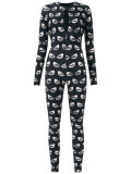 printed jumpsuit
