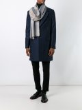 notched lapel mid coat