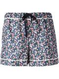 floral print shorts
