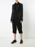 folded hem cropped trousers