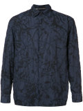 splatter print shirt