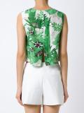 printed blouse