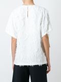 textured round neck top