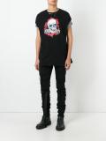 skull print T-shirt