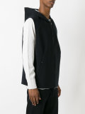 sleeveless hoodie 