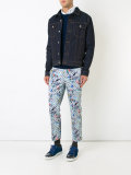 birds print chinos 