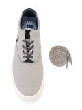logo embroidered sneakers