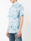 allover print shortsleeved shirt