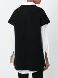 shortsleeved knit top